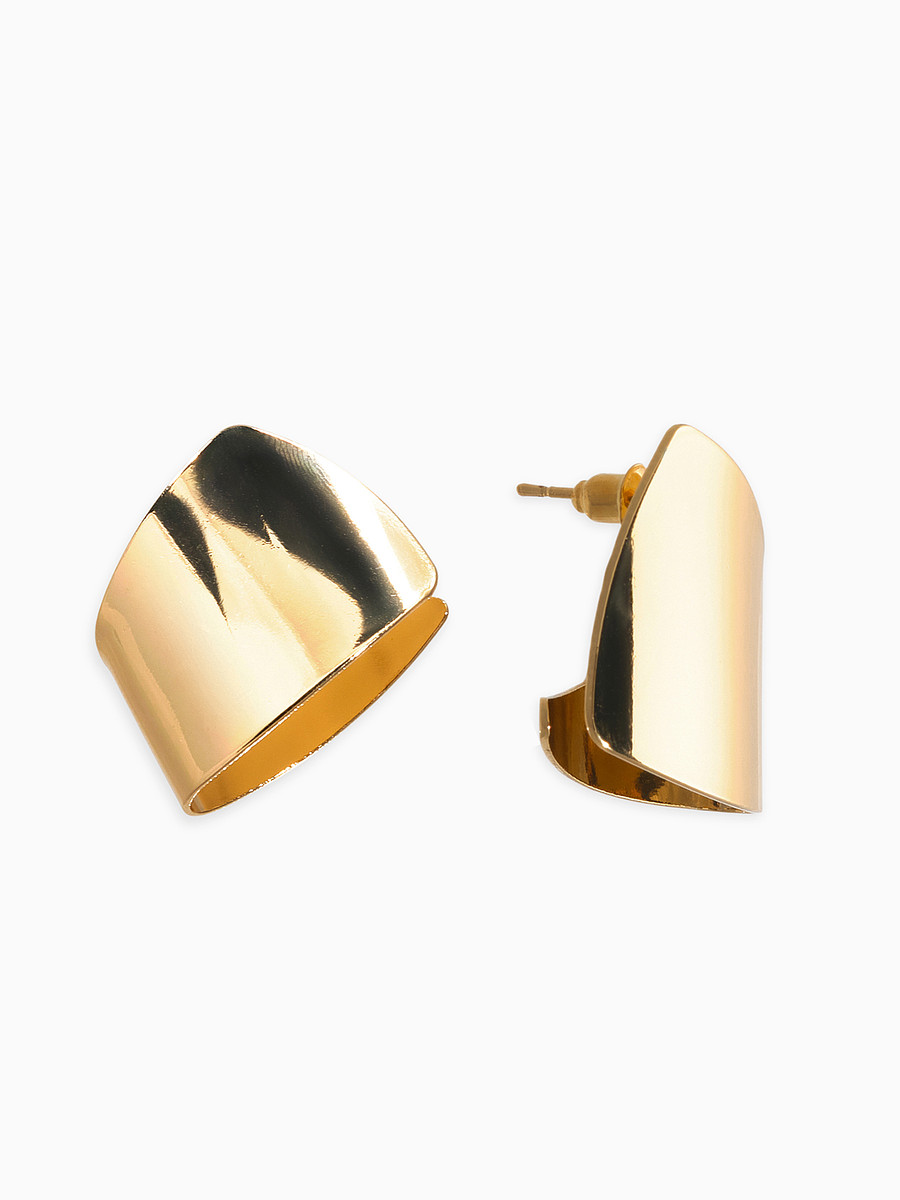 

Серьги металл, Золотистый