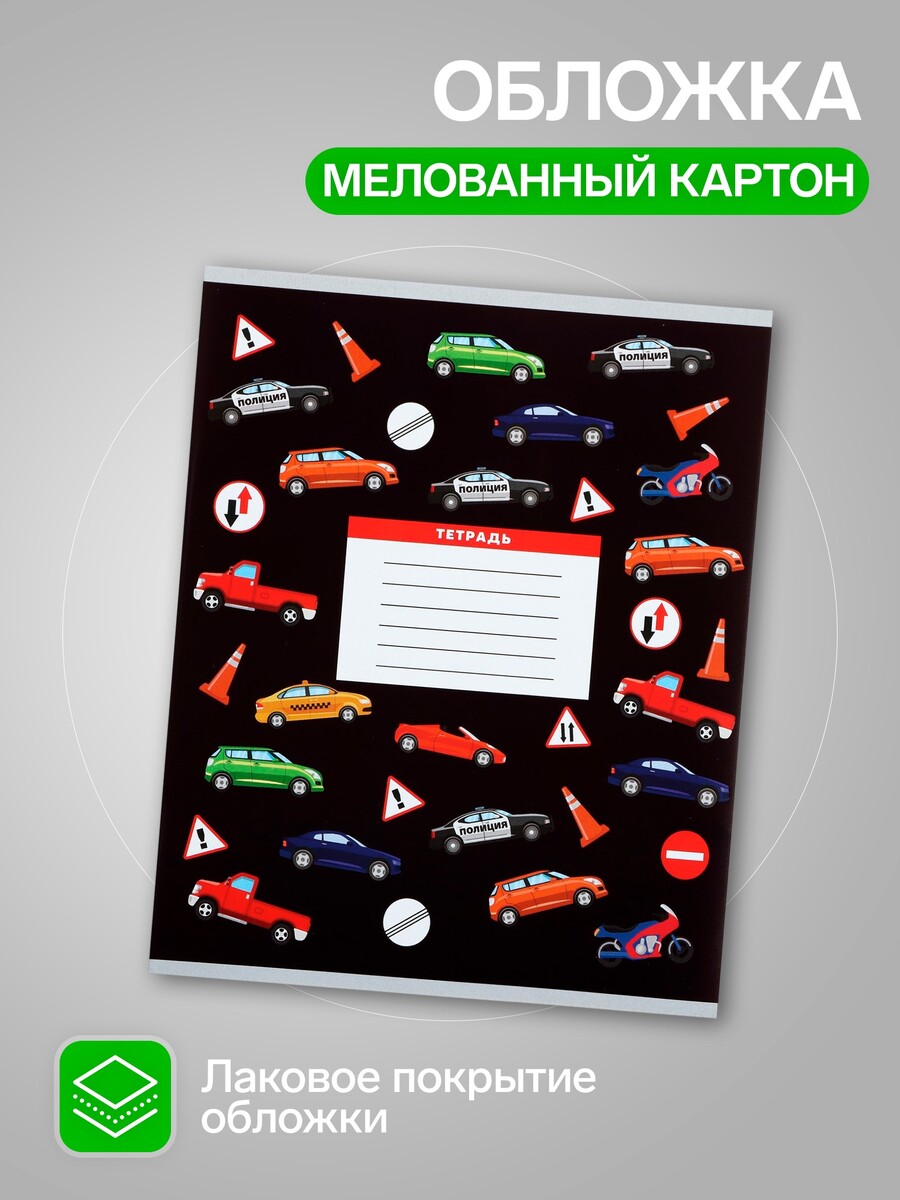 

Набор тетрадей, 12 листов в линейку, calligrata, Разноцветный;микс