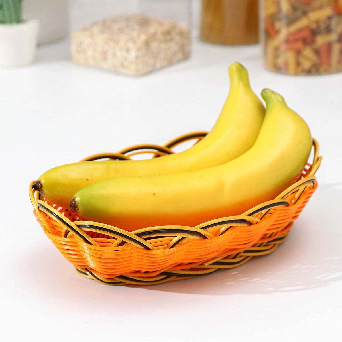 Корзинка для фруктов и хлеба доляна корзинка универсальная доляна 17 5×20×7 5 см