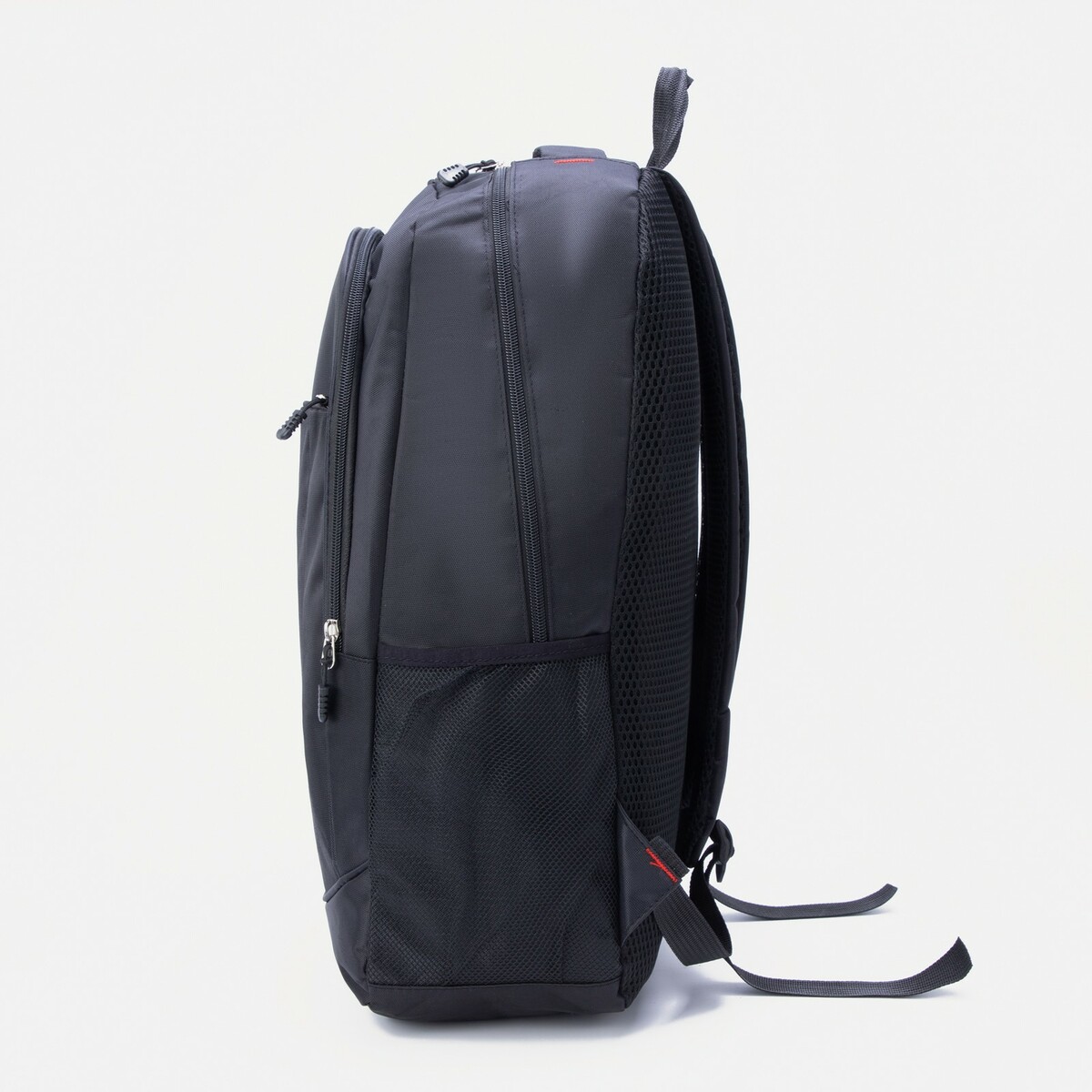 Рюкзак на молнии, наружный карман, цвет чёрный No brand 01025786 - фото 2