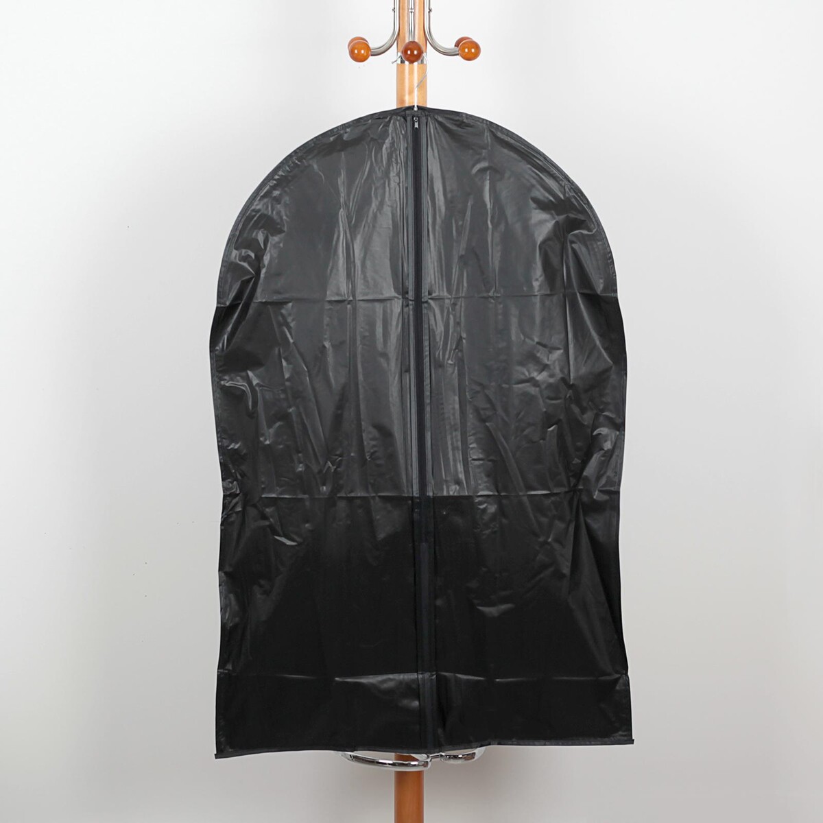 Чехол для одежды доляна, 60×90 см, плотный, peva, цвет черный чехол для одежды ladо́m 60×137 см плотный peva серый
