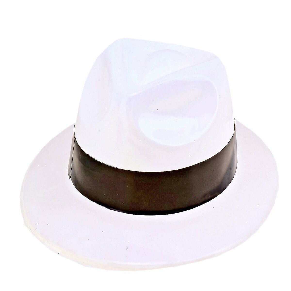 Шляпа пластиковая. Белая шляпа. Белая шляпа гангстера. Белая шляпа мужская.