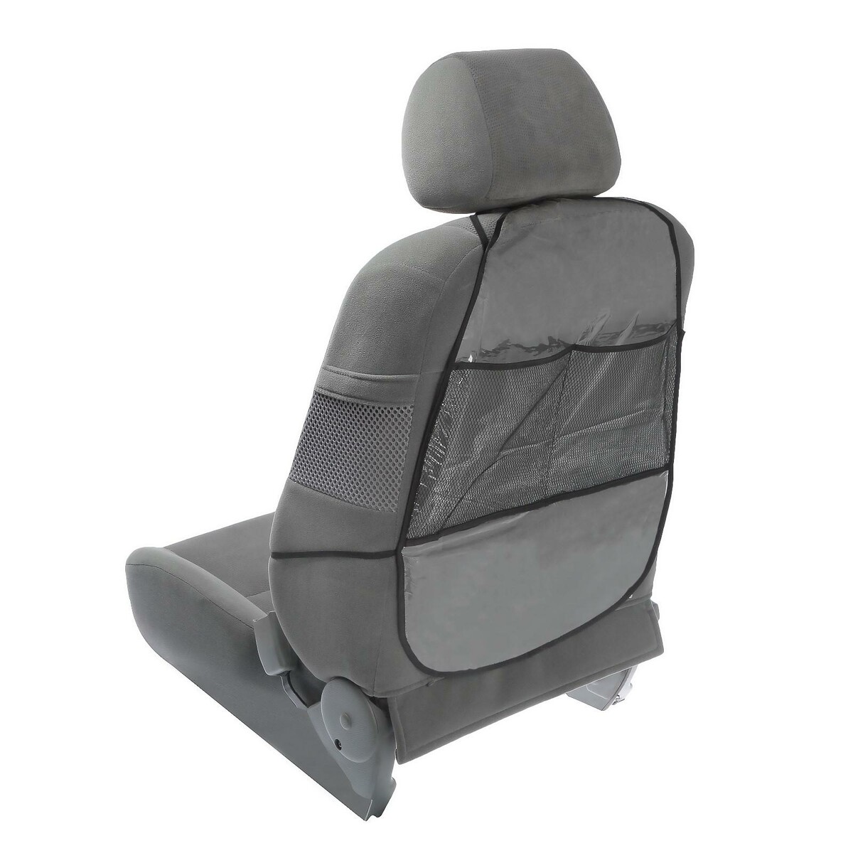 Накидка-органайзер torso, на переднее сиденье, 60×43 см, пленка органайзер на спинку сиденья 55×41 см темно серый
