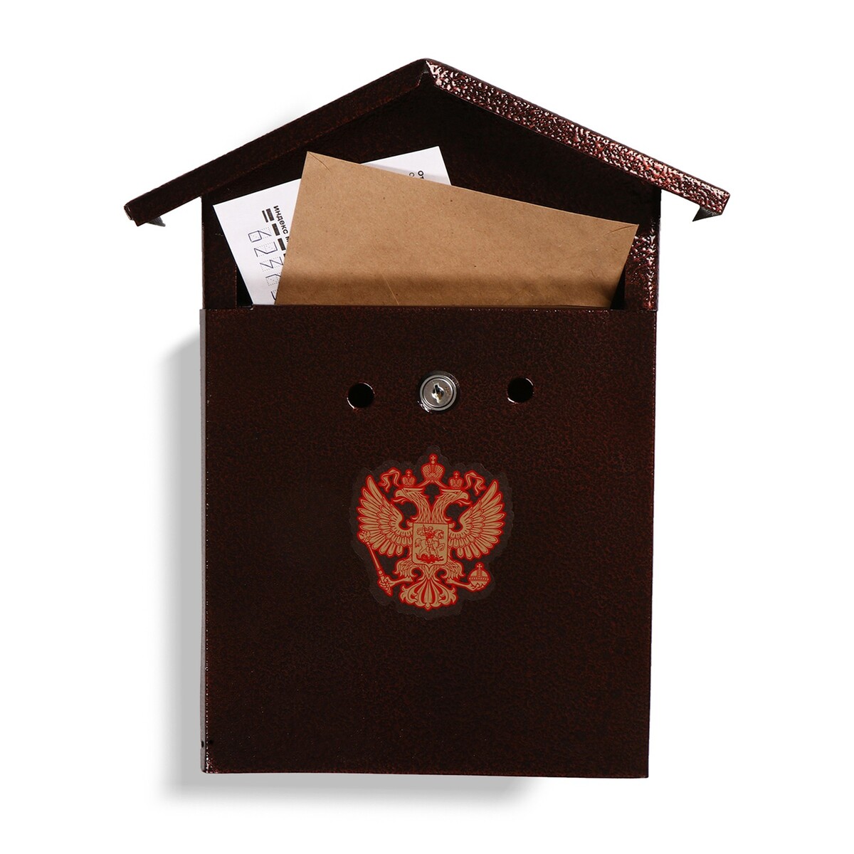 Ящик почтовый с замком, вертикальный, ящик почтовый с замком вертикальный бронзовый