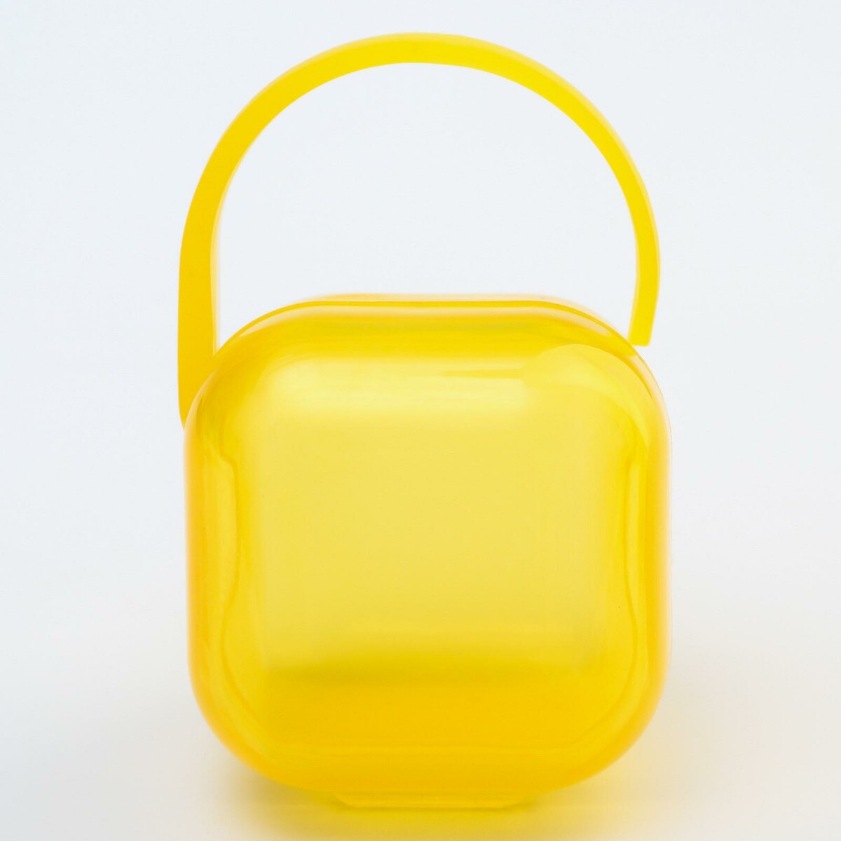 Контейнер для хранения и стерилизации детских сосок и пустышек, цвет желтый контейнер для хранения сосок пустышек nuk в ассортименте