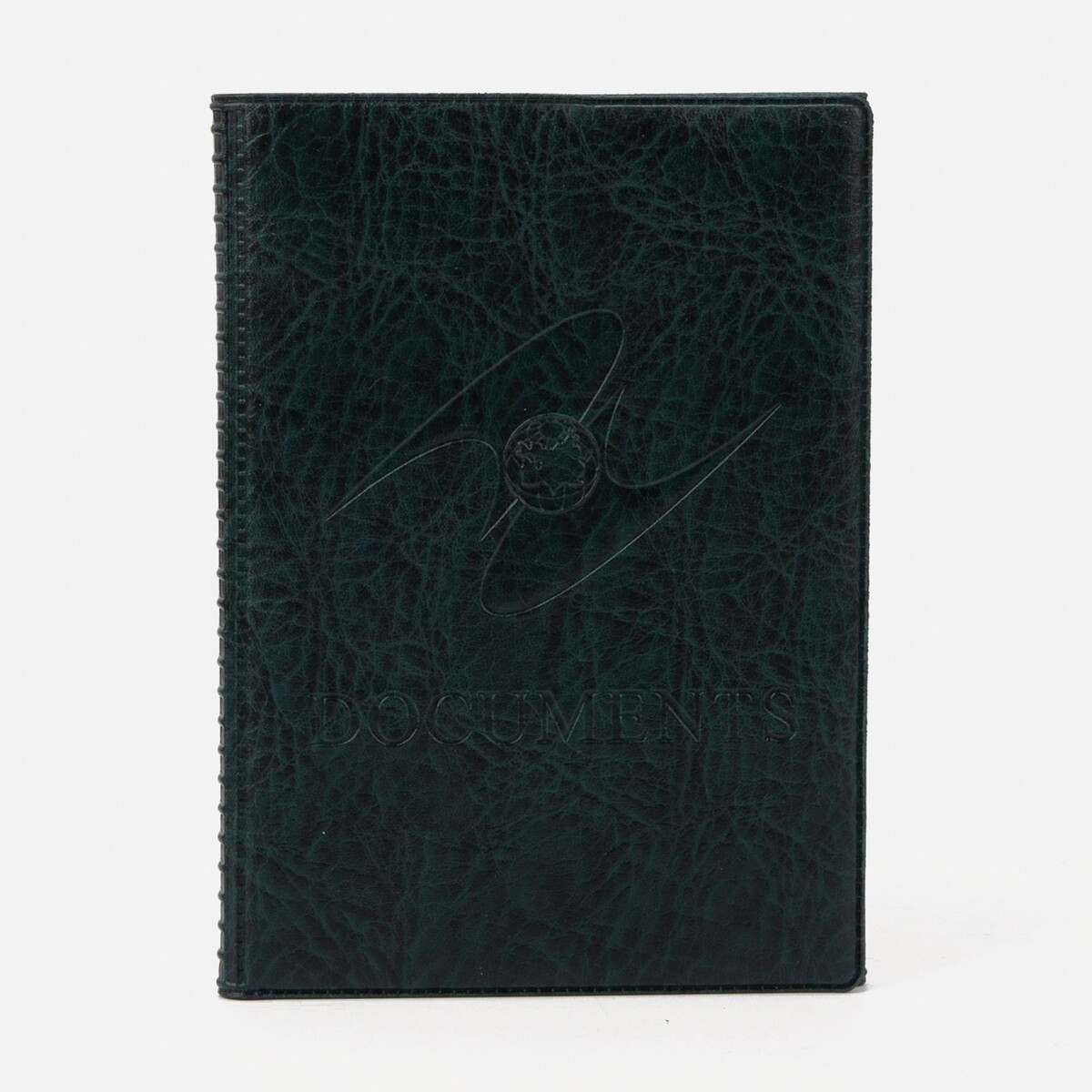 Обложка для паспорта и автодокументов, цвет темно-зеленый