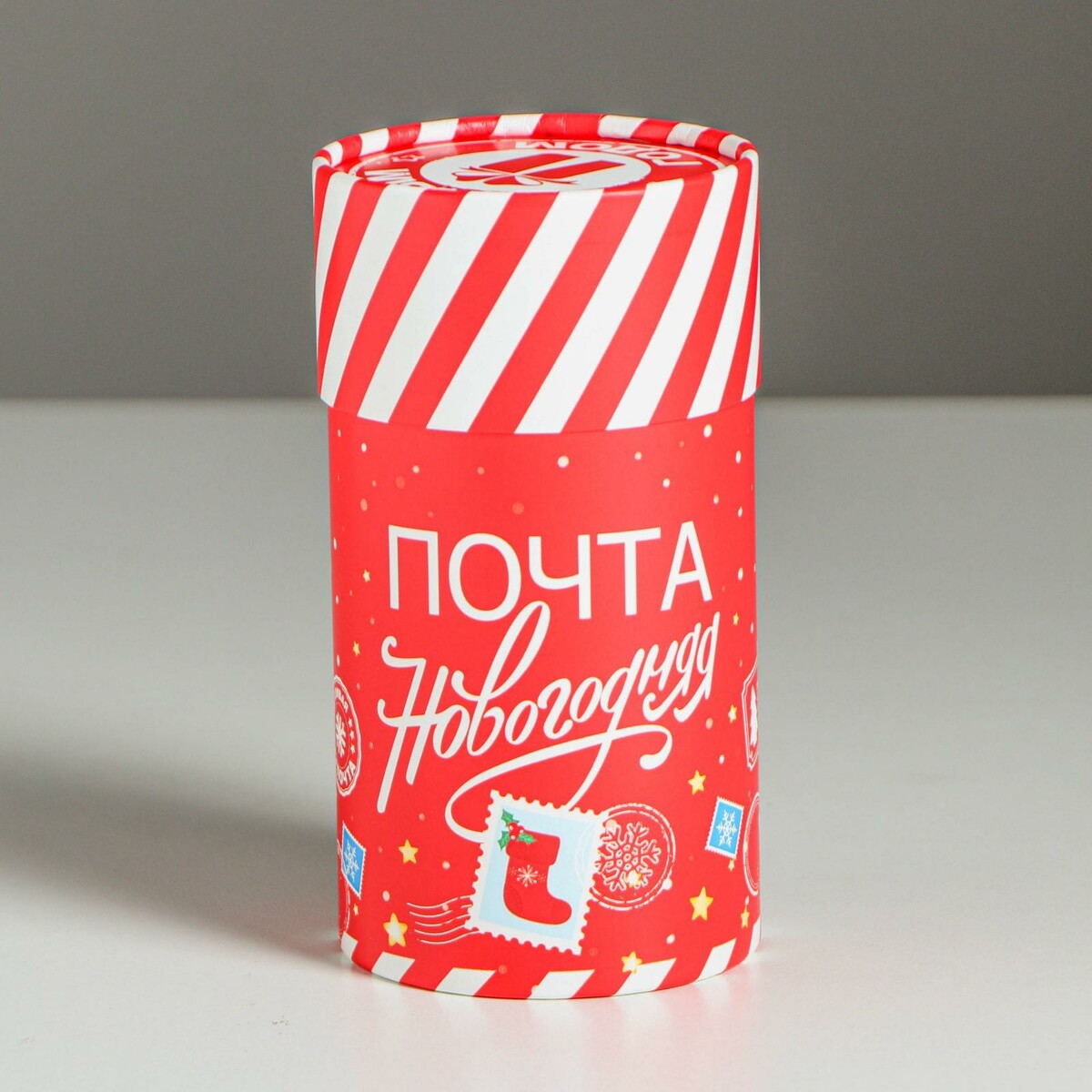 

Коробка подарочная, Красный;белый