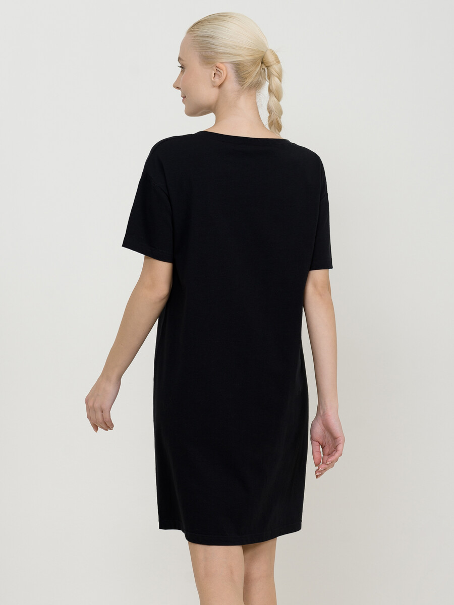 Платье Pelican, размер 40, цвет черный 01032110 - фото 2