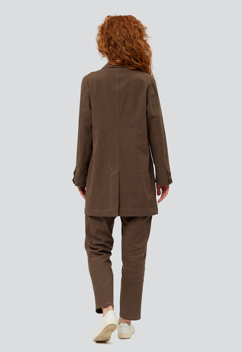 Жакет Dimma Fashion Studio, размер 42, цвет коричневый 01037274 - фото 5