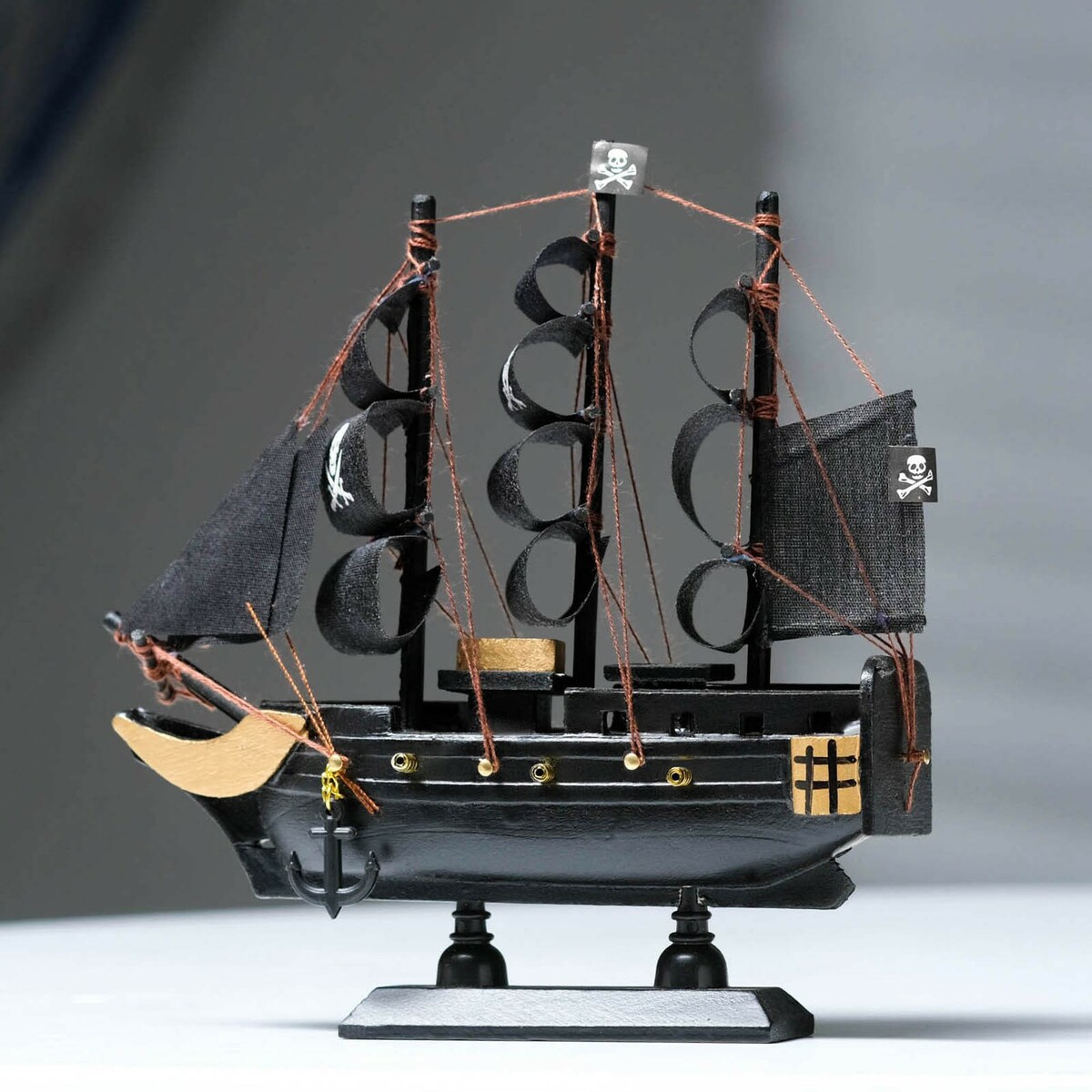Корабль пиратский шестипушечный roommates наклейки для декора пиратский корабль