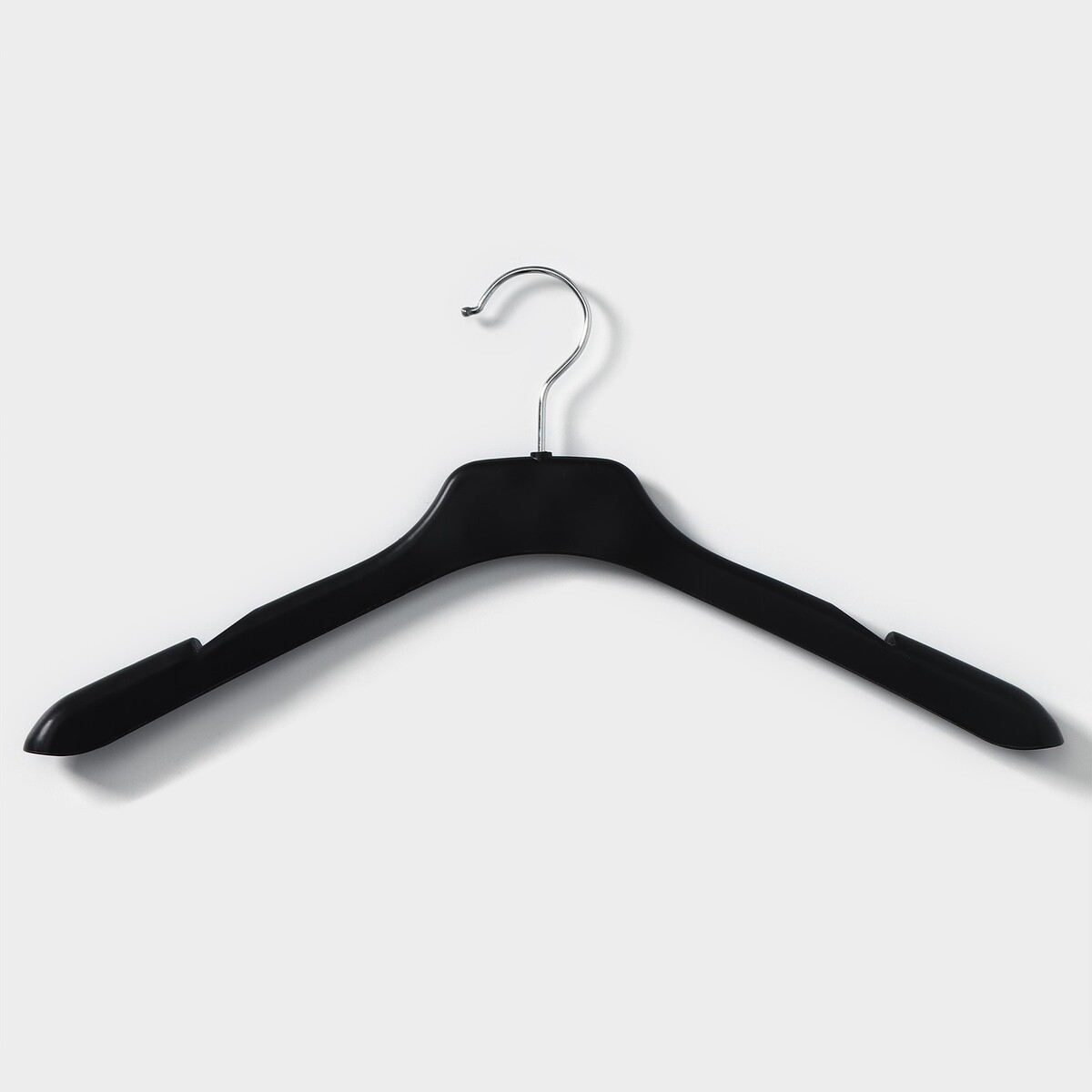 Плечики - вешалка для одежды, размер 44-46, цвет черный