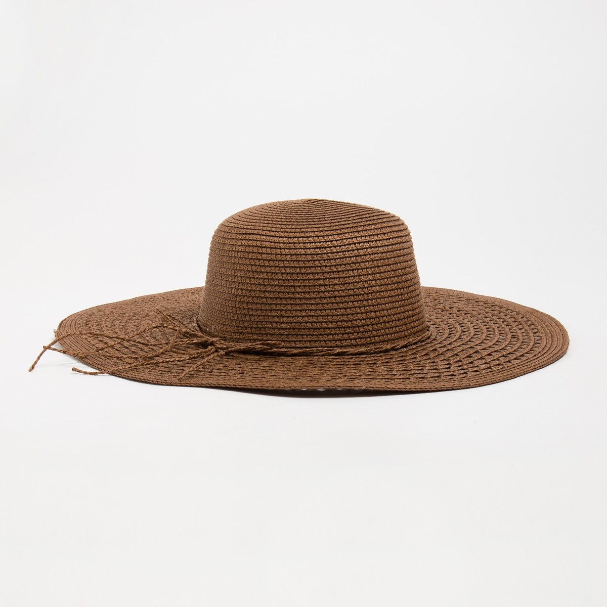 Шляпа женская minaku цвет коричневый, р-р 58 шляпа для девочки gloria jeans gas014406 коричневый 4 6л 0