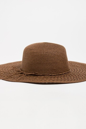 Шляпа женская minaku цвет коричневый, р-