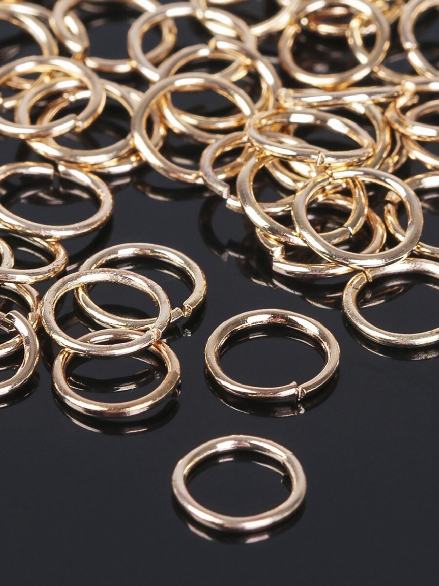 

Кольцо соединительное 1×7 мм (набор 50 г, ± 410 шт.) см-982, цвет золото, Золотистый