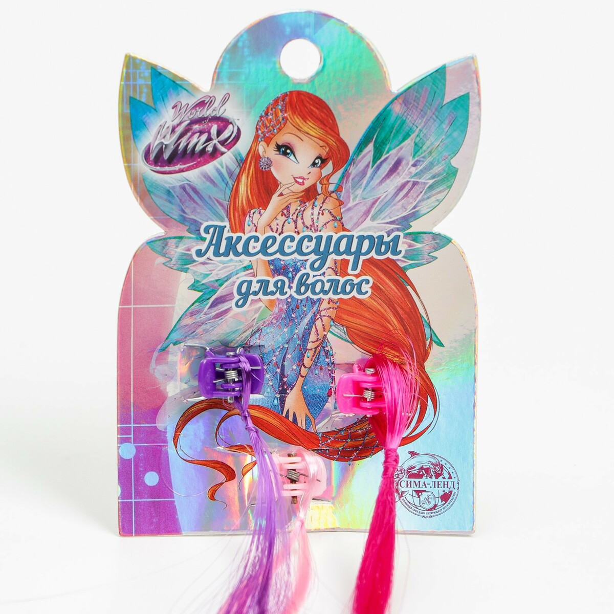 Цветные пряди, winx, 3 шт