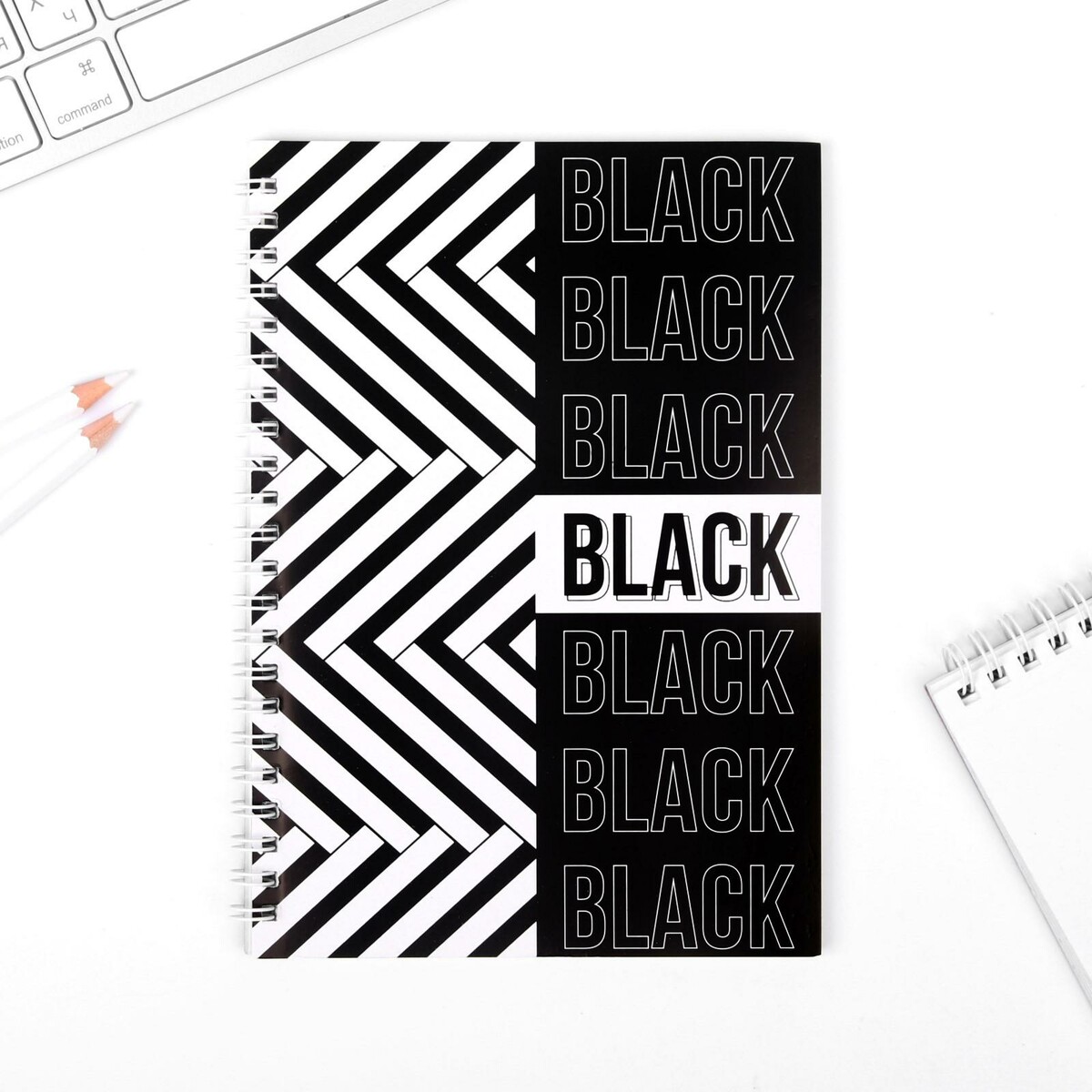 

Ежедневник black а5, 60 листов, Черный