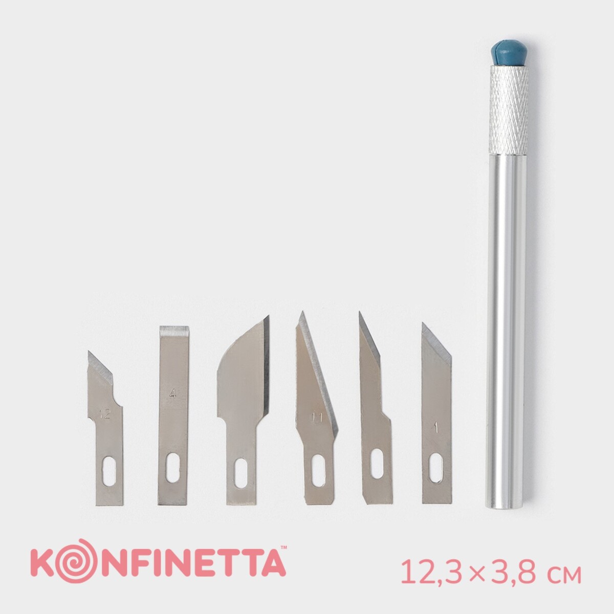 Набор кондитерских инструментов для моделирования konfinetta, 7 предметов, нержавеющая сталь набор ложек столовых из нержавеющей стали доляна длина 21 см толщина 2 2 мм 410 сталь 3 шт