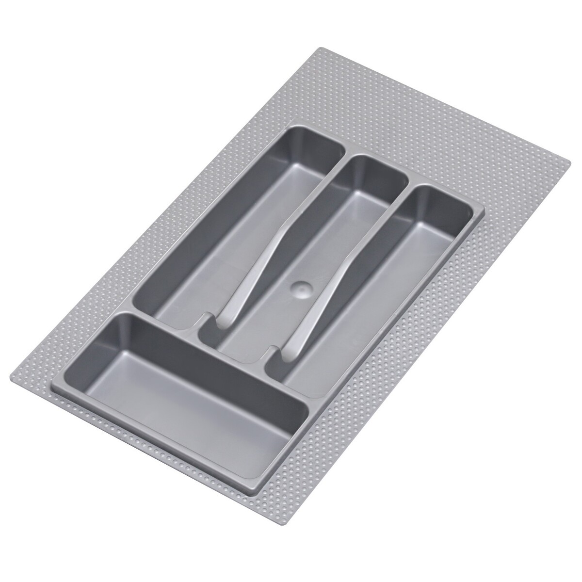 Лоток для столовых приборов, 300 мм, серый подставка для ножей и столовых приборов magistro harm серый