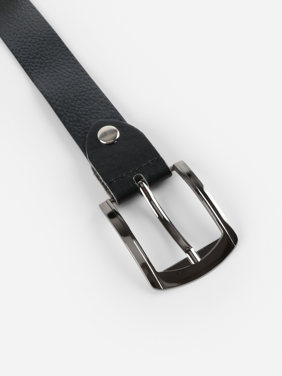 

Пряжка для ремня, 6.3×5.5 см, 40 мм, цвет черный никель, Серебристый;черный никель