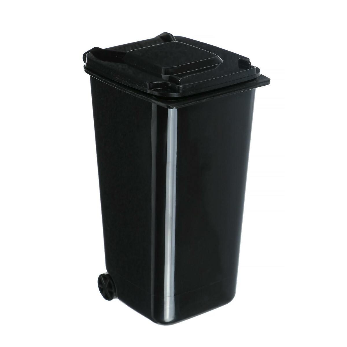 Контейнер под мелкий мусор, 8×10×15.5 см, черный складное ведро под мусор в салон автомобиля 4 л