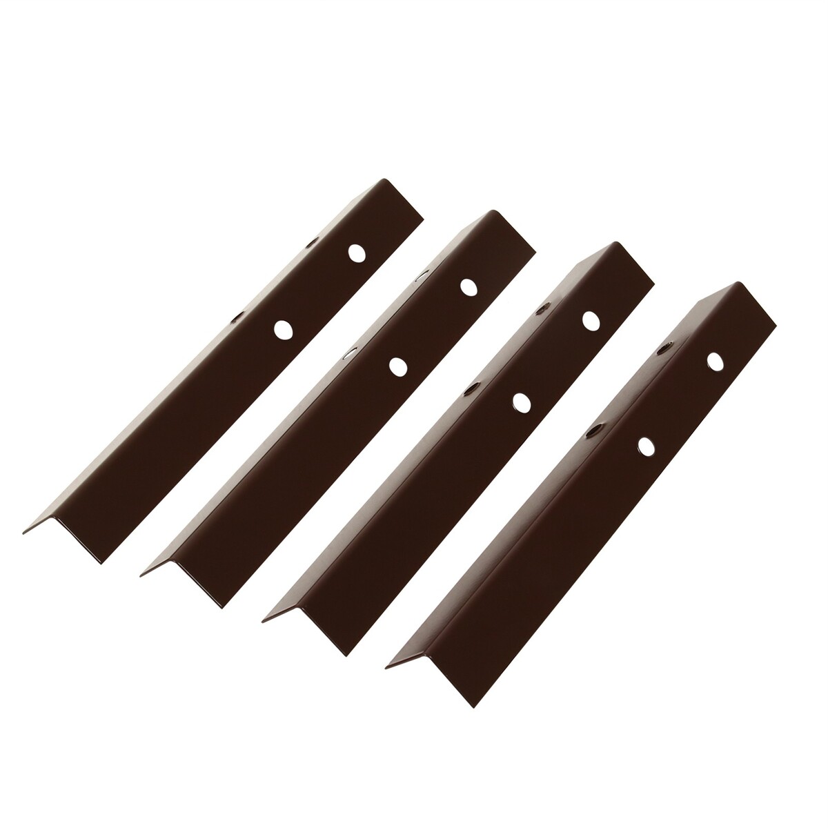 Набор ножек для грядки, 4 шт., коричневые, greengo Greengo