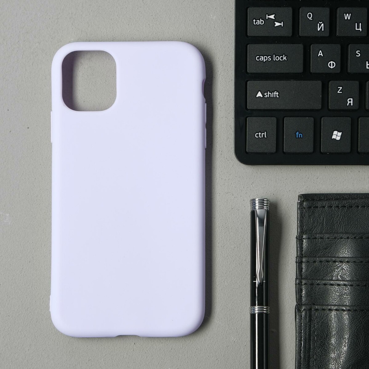 

Чехол luazon, для телефона iphone 11, tpu, сиреневый