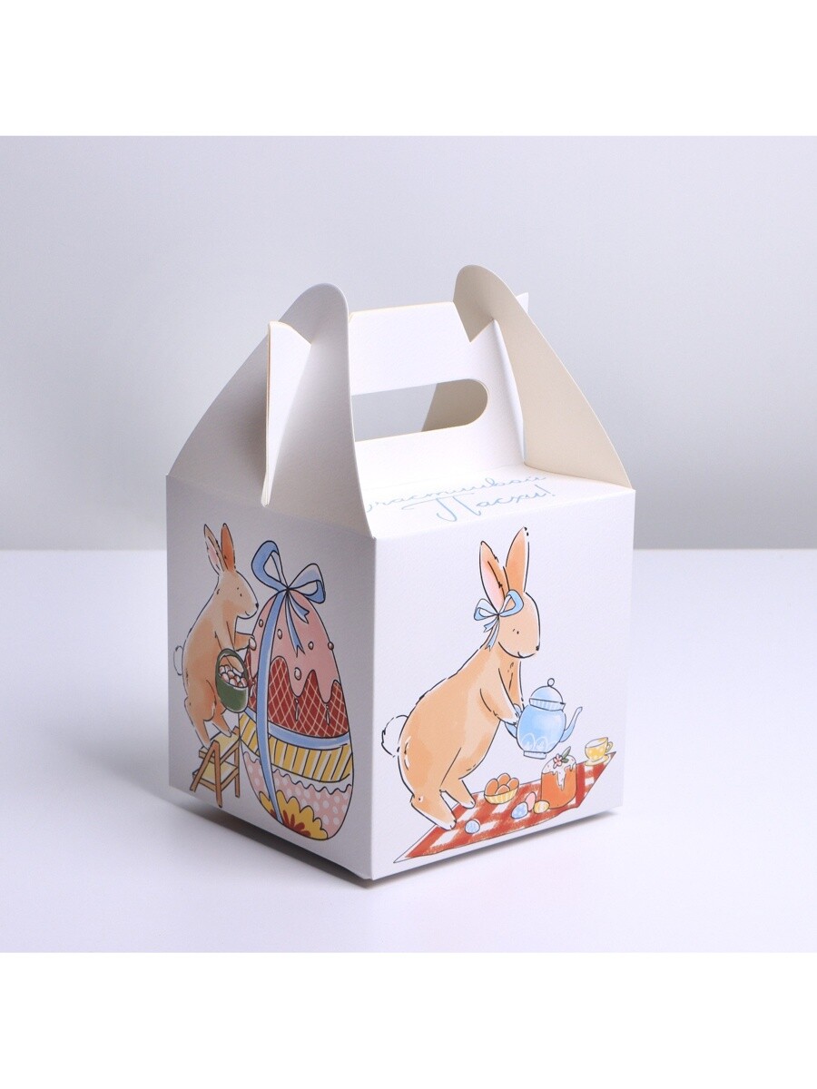 

Коробка кондитерская, упаковка,, Белый