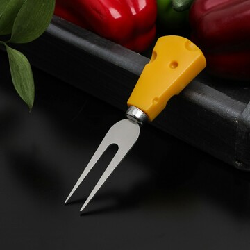 Нож для сыра доляна cheese, 13,5 см, цве
