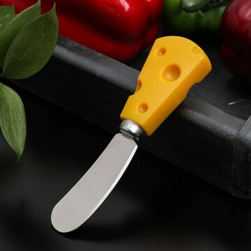 Нож для сыра доляна cheese, 12,5 см, цве