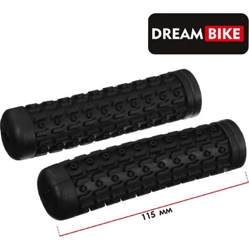 Грипсы dream bike, 115 мм, цвет черный