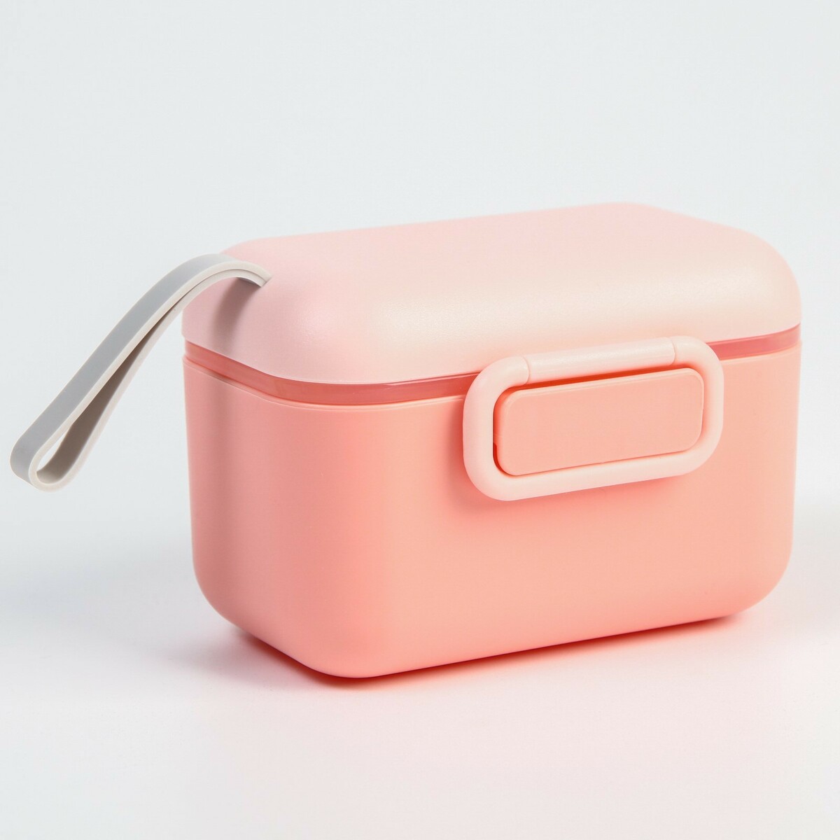 Контейнер для хранения детского питания, 400 мл., 12х8,5х7см, цвет розовый контейнер для еды farlin розовый