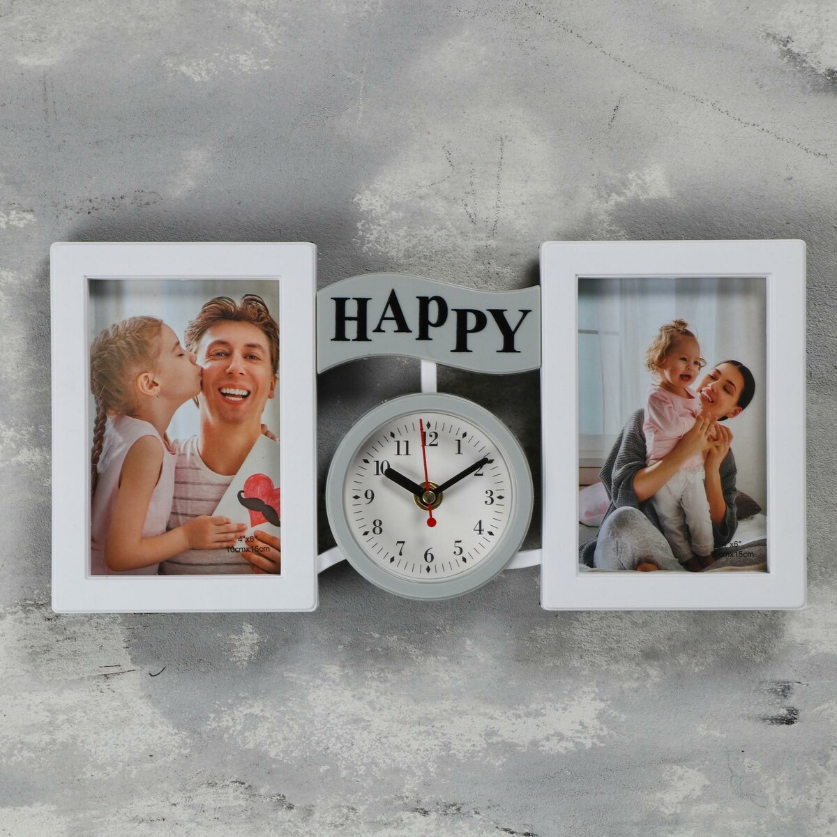 

Часы настенные, серия: фоторамки,, Белый