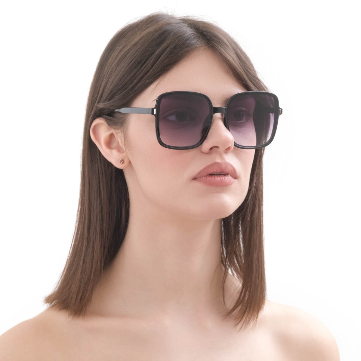 

Очки солнцезащитные женские onesun, uv 400, дужка 14.5 см, ширина 14.5 см, линза 6×5.5 см, Черный
