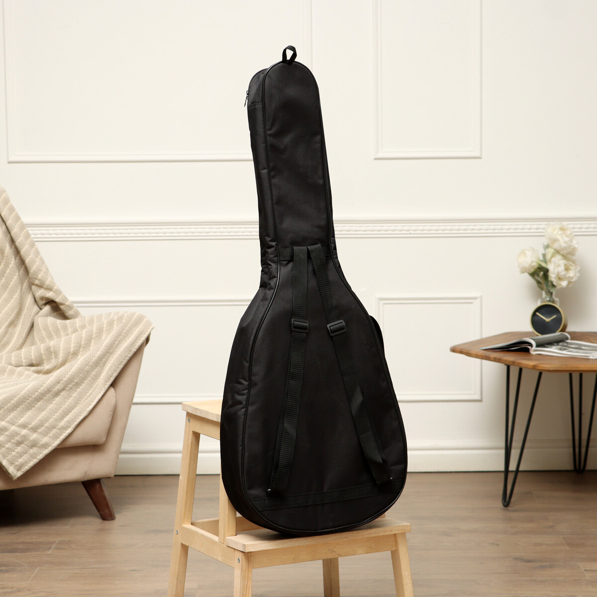 фото Чехол для гитары с мензурой 610 мм, утепленный, 98 х 38 х 12 см music life