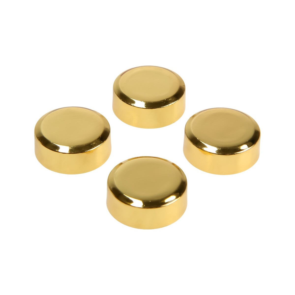 

Зеркалодержатель, d=20 мм, без сверления, цвет золото, 4 шт., Золотистый;золото