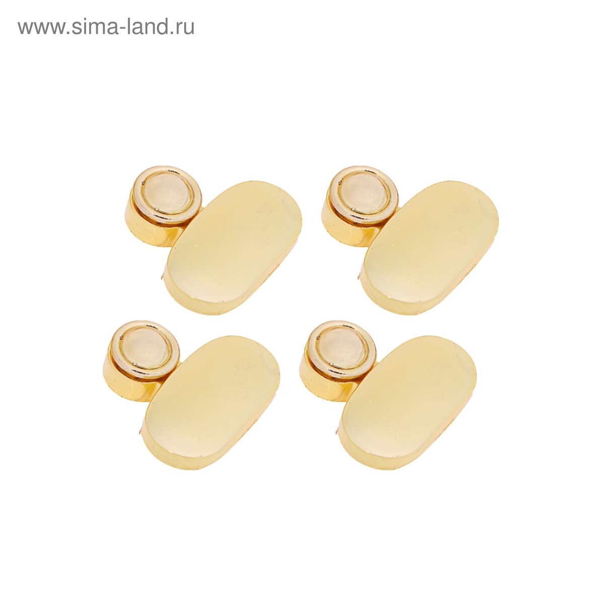 

Зеркалодержатель (арт.2025), без сверления, цвет золото, 4 шт., Золотистый;золото