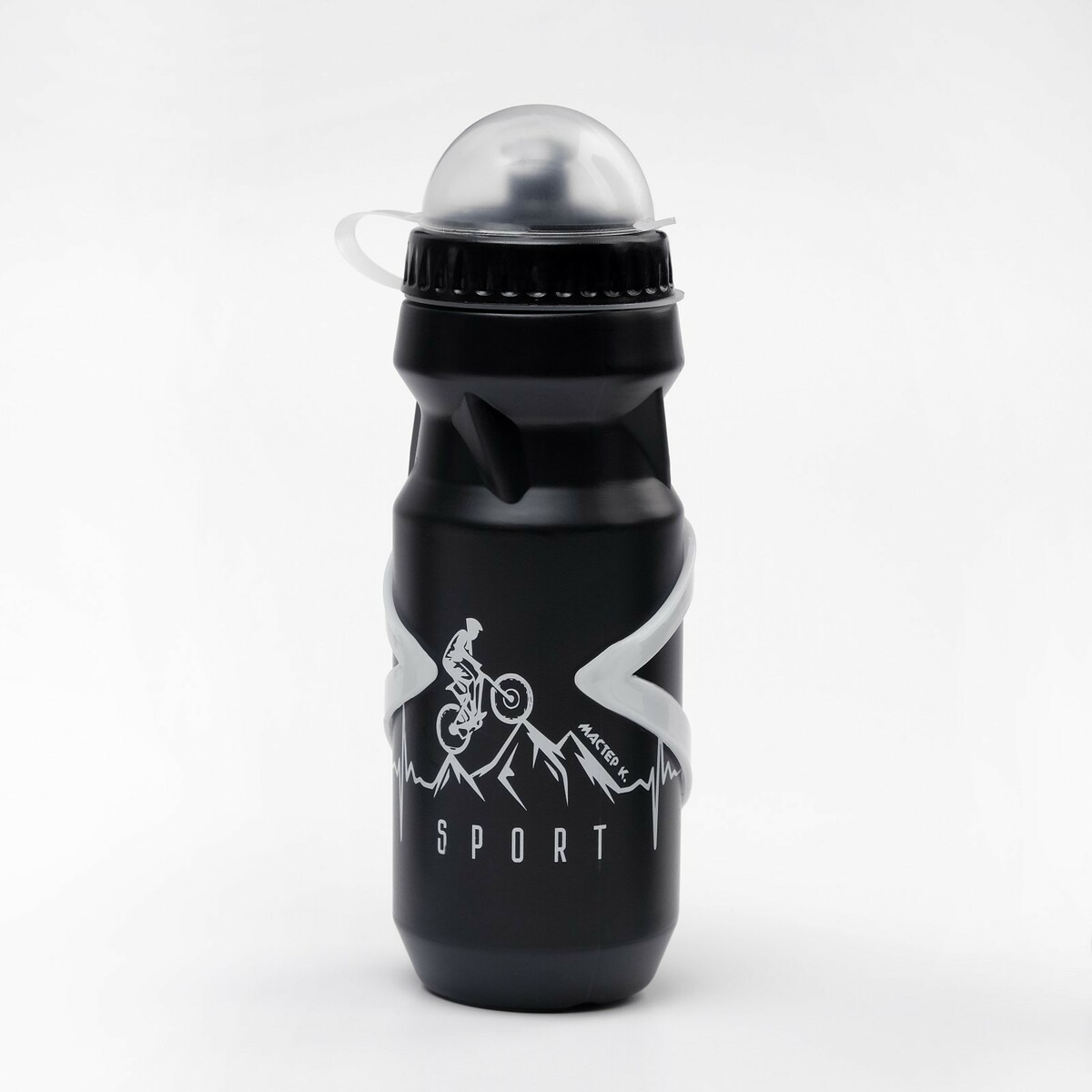 Бутылка для воды велосипедная бутылка для воды велосипедная мастер к 650 мл с креплением синяя