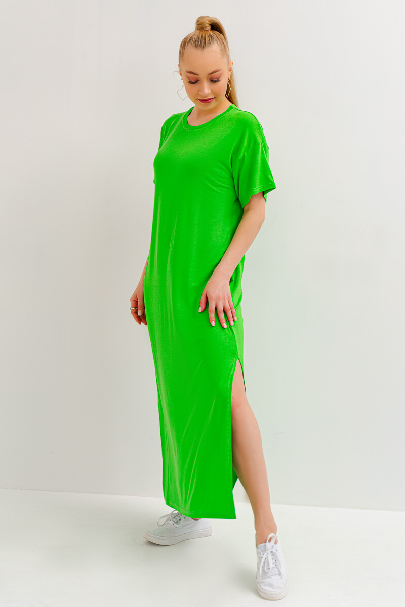 Платье ОПТ МОДА, размер 44, цвет салатовый 01053331 - фото 1