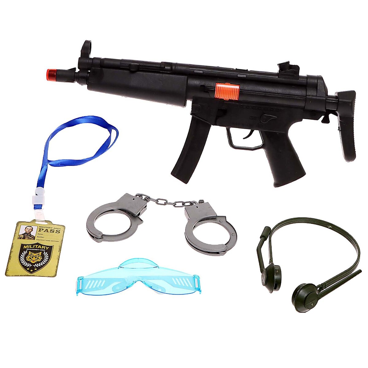Набор полицейского детский игровой набор полицейского veld co 8 предметов игрушечные оружия для детей 123973