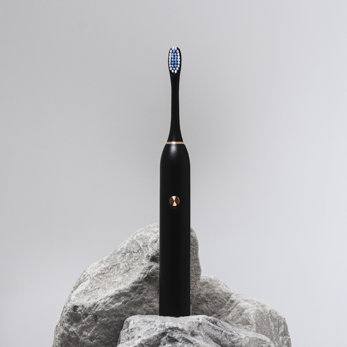 Электрическая зубная щетка luazon lp-004, вибрационная, от 1хaa (не в компл.), черная, Luazon Home
