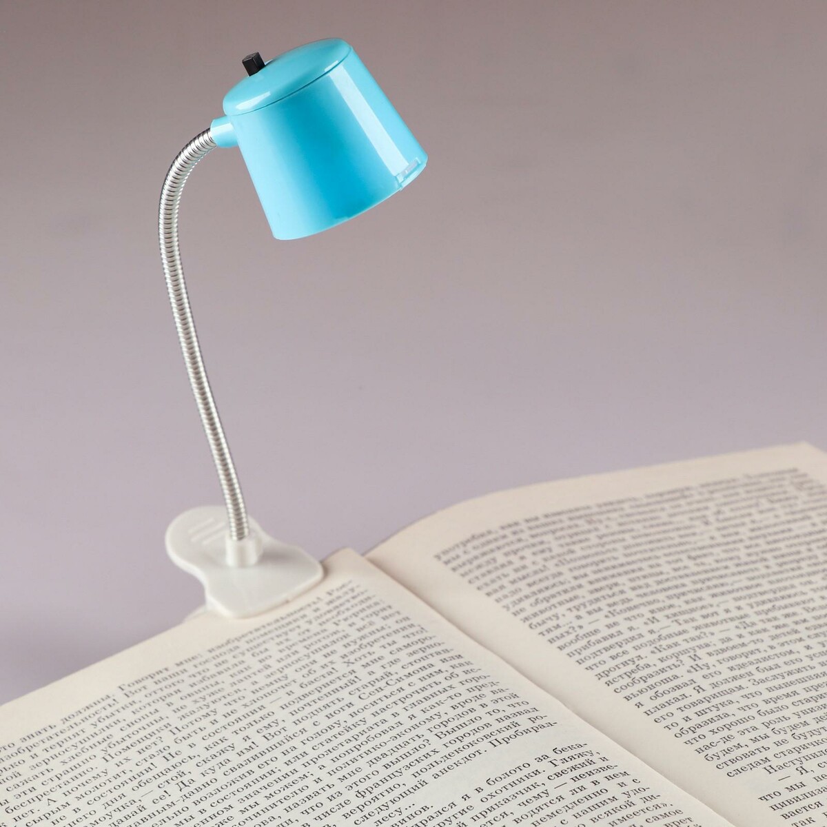 Фонарь-лампа для чтения, 20 х 4 см лампа для чтения 3хled от батареек lr44 1 5х6 5х5 см