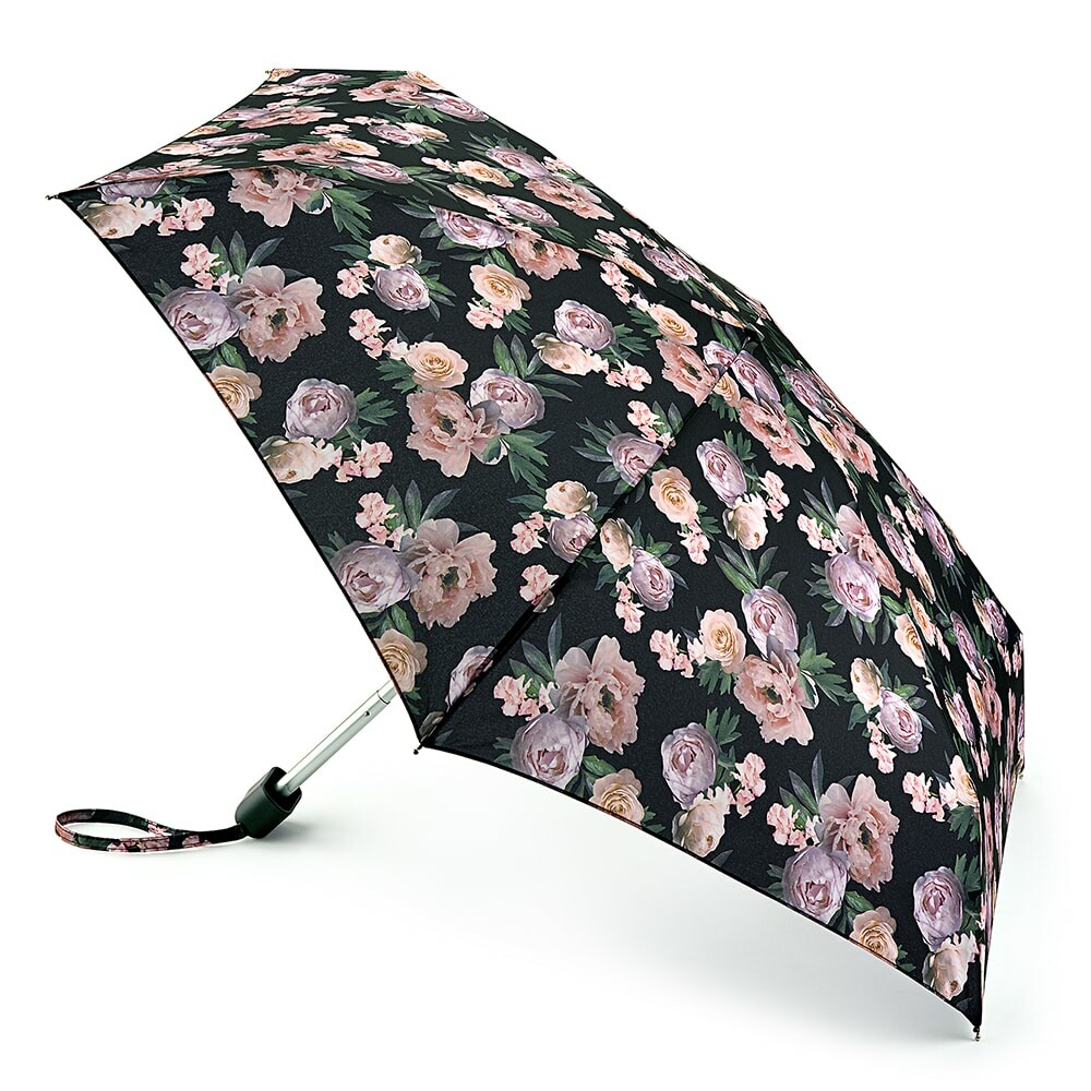 

Зонт, Черный;черный/розовый