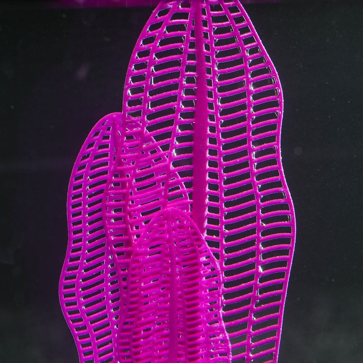 Растение силиконовое аквариумное, светящееся в темноте, 6 х 19 см, фиолетовое No brand 01059216 - фото 3
