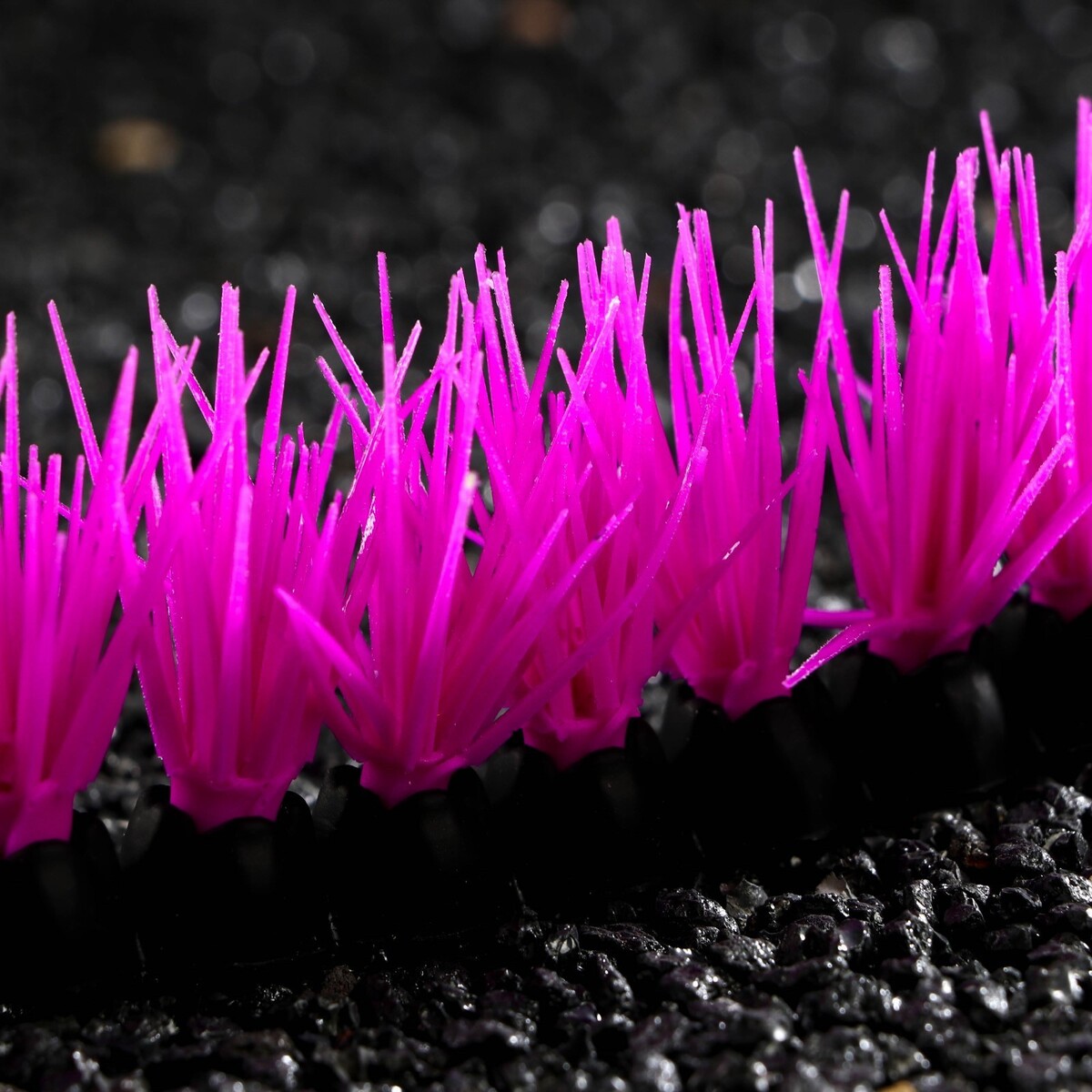 Растение силиконовое аквариумное, светящееся в темноте, 17,5 х 4,5 см, фиолетовое No brand 01059223 - фото 3