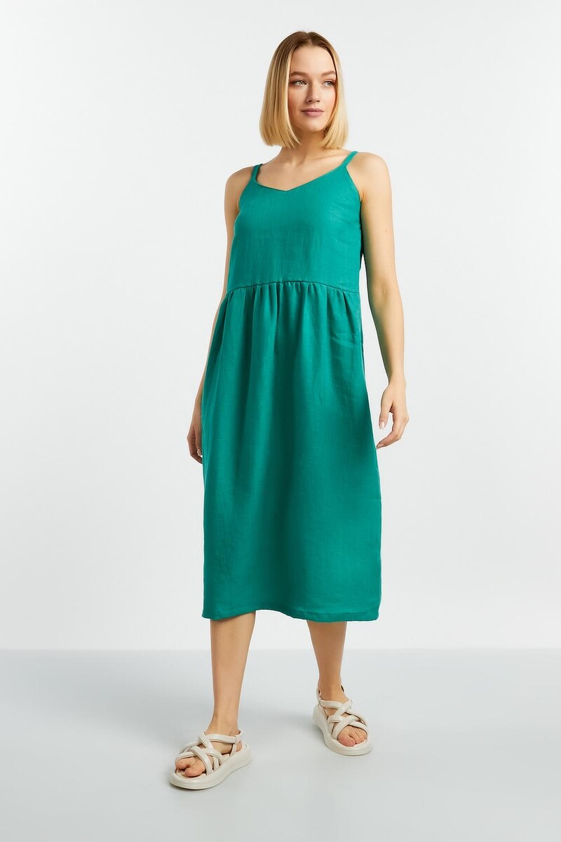 Сарафан Lika Dress зеленого цвета