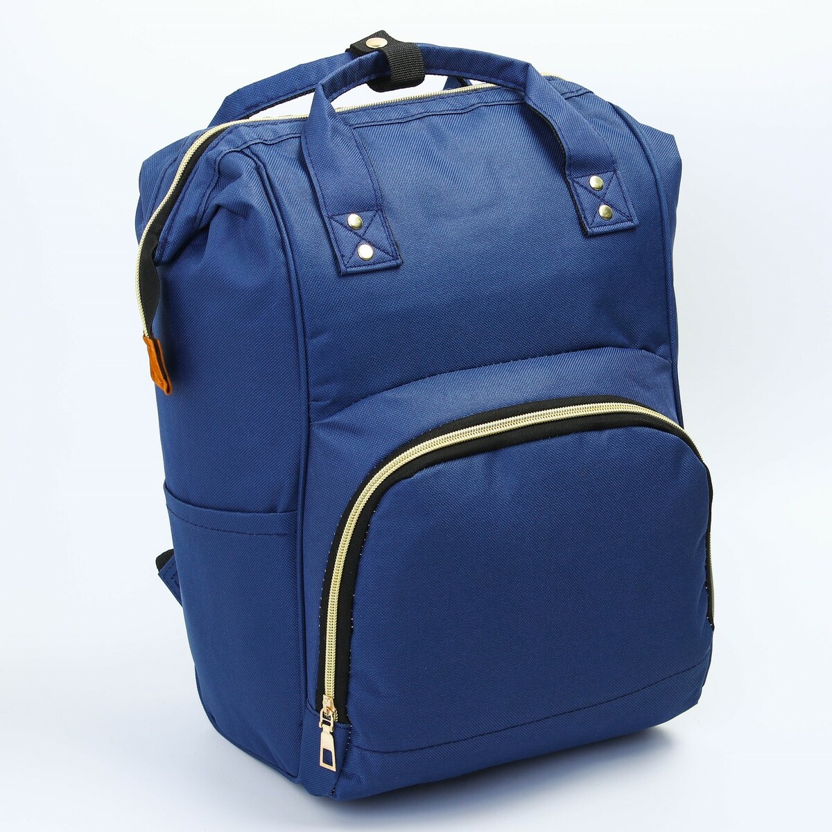 Рюкзак женский с термокарманом, термосумка - портфель, цвет синий рюкзак женский