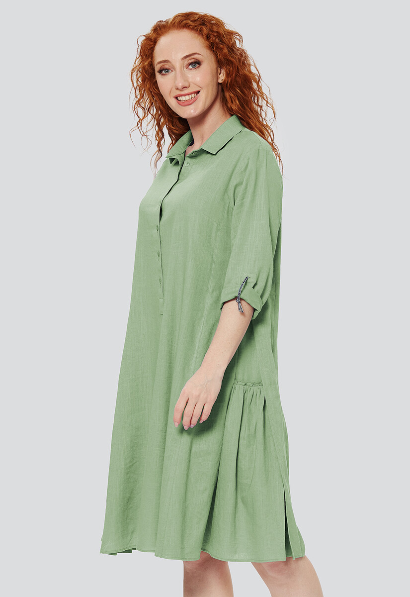 Платье Dimma Fashion Studio, размер 42, цвет зеленый 01061719 - фото 1