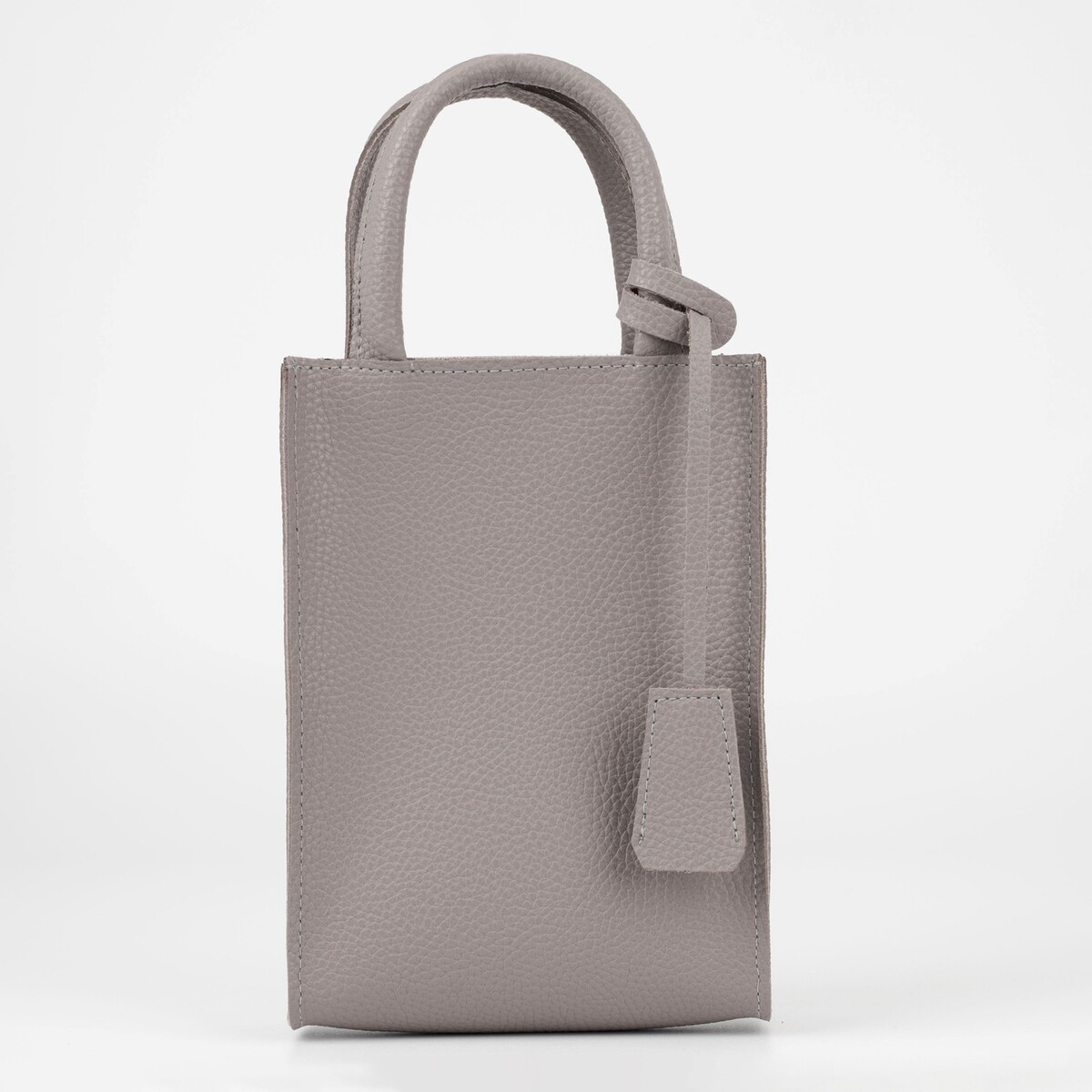 Сумка кросс-боди на молнии, textura, маленький размер, цвет светло-серый ручка для сумки 34 × 1 5 см серый