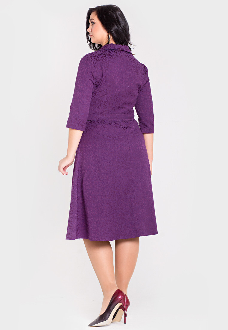 Платье Filigrana, размер 50, цвет фиолетовый 01062499 - фото 2
