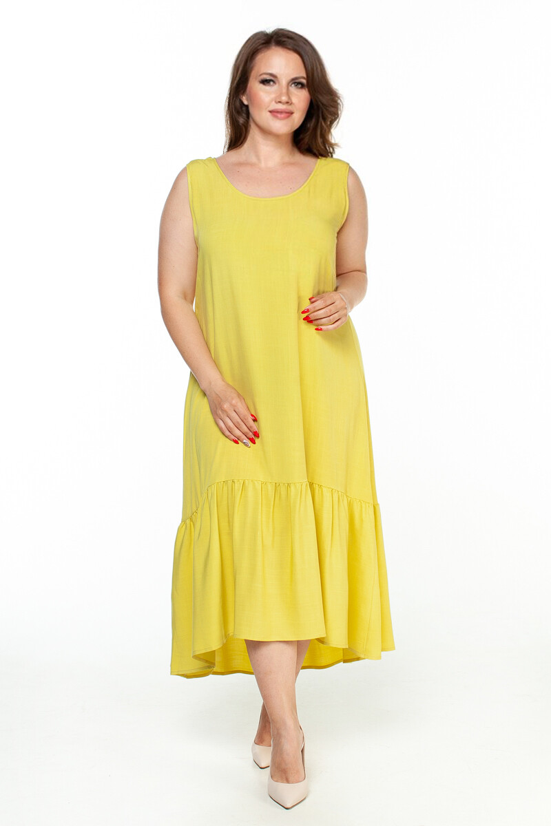 Платье RISE, размер 46, цвет желтый 01065583 - фото 2